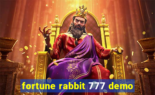 fortune rabbit 777 demo